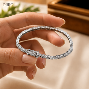 925 Sterling <b>Silver</b> Pear Shape Brilliant Cut Moissanite White Gold Plated Tennis <b>Bracelet</b> Women's Everyday Wear Jewelry - Product Image 5