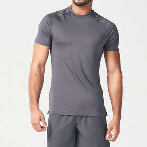 Camisetas de Gimnasio para Hombre Hechas a Medida, Nueva Llegada, Alta Calidad, Ecológicas, Transpirables, de Secado Rápido, Antiarrugas, Tela de Spandex/Poliéster - Product Image 2