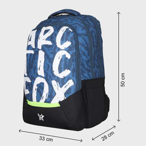 Mochila para Portátil Arctic Fox, Color Azul Oscuro, Forro de Nailon RFID, Cierre de Cremallera, Estilo Casual Moderno para Uso Diario al Aire Libre - Product Image 5