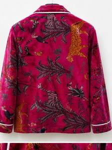 Wholesale Finished Indian Handmade Full Sleeves Reversible Short <b>Velvet</b> Autumn/Winter <b>Womens</b> Blouson <b>Jacket</b> Cotton Quilted - Product Image 3