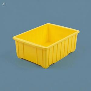 OEM Custom PP Plastic Eco-Friendly Logistics <b>Storage</b> <b>Box</b> <b>Stackable</b> Crate with Smooth Surface - Product Image 1