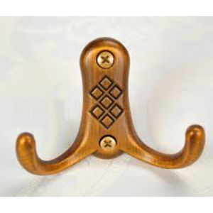 Ganchos y colgadores de pared de lujo, hechos de madera de la mejor calidad, con un diseño único, elegante y atractivo, para el hogar y hoteles, procedentes de la India. - Product Image 1