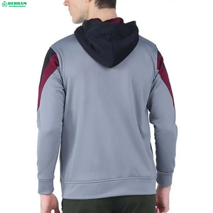 เสื้อฮู้ดซิปแบบใหม่ ทรงเรียบง่าย ยูนิเซ็กซ์ ผ้าฟลีซ/เฟรนช์เทอร์รี่ ระบายอากาศได้ดี แห้งเร็ว ผลิตคุณภาพสูงในปากีสถาน - Product Image 1