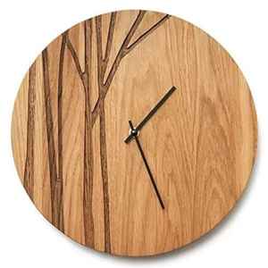 Reloj de Pared de Diseño Moderno y Sencillo, Decoración para el Hogar, Reloj de Pared Redondo de Madera para Sala de Estar - Product Image 4