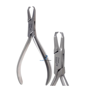 Dental Orthodontic Pliers <b>Bracket</b> Removing Debonding Tool Wire Bending Loop Forming Adhesive Removing Stainless Steel Tool - Product Image 1