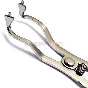 Rubber Dam Light Ivory Forceps 6.88 Inch Stainless Steel German High Quality Reusable Manual Surgical Dental General CE SIGAL - Product Image 6