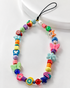 Porte-clés tendance en acrylique fait main, imperméables et colorés, avec motifs papillon, fleur et étoile, pour femmes, vente en gros - Product Image 5