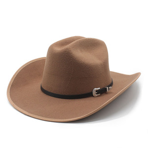 Sombrero Vaquero Estilo Punk de 9.5cm con Borde Ancho para Hombre y Mujer, Estilo Texas Occidental, Venta al Por Mayor - Product Image 5