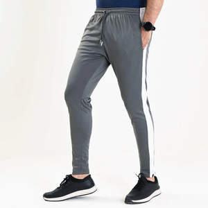 OEM Customized Logo Canvas Men's Casual <b>Trousers</b> Mid <b>Drawstring</b> Closure Breathable Lightweight Fitness Gym Workout Wear 100% - Product Image 3