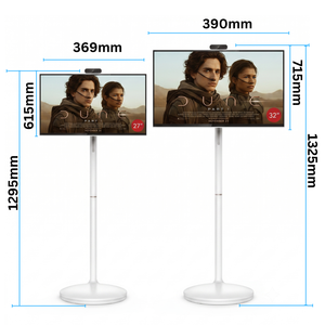 <span class=keywords><strong>Monitor</strong></span> Portátil Inteligente de <span class=keywords><strong>27</strong></span>"-32" con Pantalla Táctil Android 13/15 4+64GB Recargable Blanco LCD Señalización Digital para Uso Comercial - Product Image 5