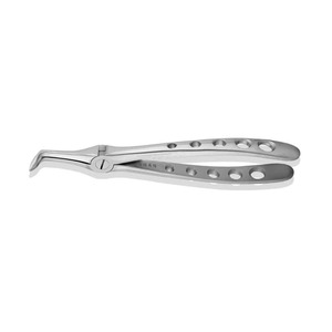 Forceps d'extraction dentaire manuel en acier inoxydable, type spade, pour racine supérieure, réutilisable, instrument médical de haute précision - Product Image 1