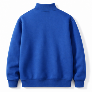 Sweat-shirt à col roulé personnalisé 100% coton, séchage rapide, écologique, respirant, unisexe, toutes saisons, fabrication OEM, vente en gros, impression numérique - Product Image 2