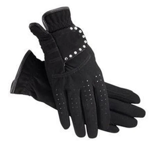 Horse Riding <b>Gloves</b> Ladies Fabric Leather Equestrian Custom Logo Horse Riding <b>Glove</b> for Good Quality <b>Driving</b> <b>Gloves</b> - Product Image 2