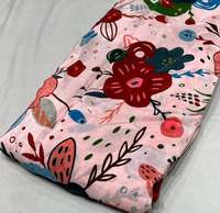 Tissu imprimé numériquement, tissu en coton imprimé sur mesure, tissu imprimé par des designers, imprimé inspiré de la chinoiserie pour les acheteurs de mode internationaux