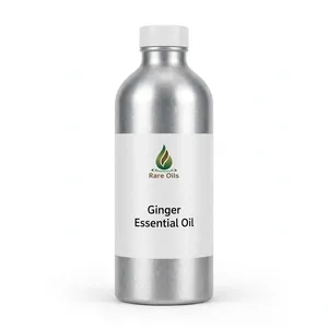 Aceite Esencial de Jengibre Puro, Aceite de Aromaterapia en Botella de Aluminio Plateada para Masajes y Difusor, Aceite Esencial de Jengibre Puro - Product Image 1