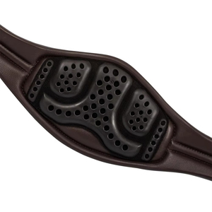 Sangle de cheval en cuir de qualité supérieure avec rembourrage doux et boucles en acier inoxydable pour l'équitation anglaise et le polo - Product Image 4