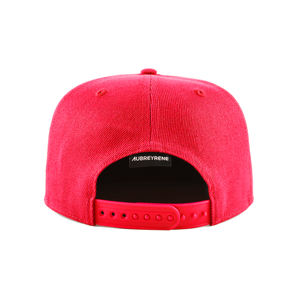 Casquette de baseball structurée à 6 panneaux réglable, personnalisée par le fabricant, haut de gamme, rouge, style hip-hop, pour hommes et femmes, idéale pour le sport et les activités de plein air, vente en gros - Product Image 3