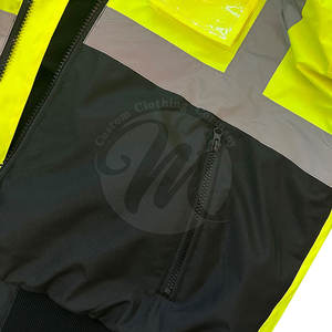 Chaqueta de seguridad de última moda con MOQ bajo, tela suave, alta visibilidad, nuevo diseño, para venta en línea - Product Image 5