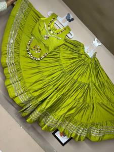 Lehenga Choli Negro con Bordado de Lentejuelas, Vestido Étnico Tradicional Largo Hasta el Suelo para Mujer, Ropa de Boda India Pakistán - Product Image 6