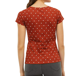 T-shirts pour femmes de qualité supérieure avec impression personnalisée, respirants, à séchage rapide, légers, surdimensionnés, service OEM - Product Image 3