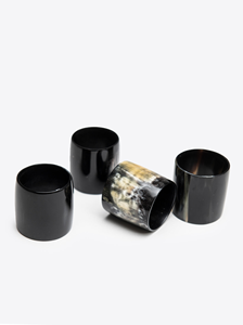 Anillo de Servilleta de Cuerno Hecho a Mano de Lujo, Decoración de Mesa de Alta Calidad para Navidad, Precio al por Mayor para Decoración de Bodas - Product Image 3