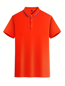 Camiseta Polo de Alta Calidad al por Mayor, Uniforme 100% Algodón, Logotipo Personalizado, Camisetas Polo para Hombre, Actividades al Aire Libre, Perfectas - Product Image 6