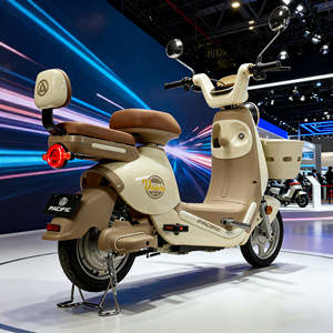 Vélo électrique 14 pouces en gros directement de l'usine |   Vélo électrique urbain à cadre en acier, 3 vitesses, 350W / 500W, 48V / 60V, batterie au plomb-acide - Product Image 2