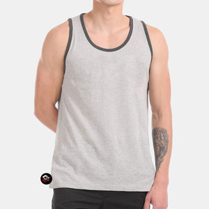 เสื้อกล้ามผู้ชาย แขนกุด ทรงเข้ารูป ผ้าฝ้ายลำลอง สำหรับออกกำลังกาย ฟิตเนส เทรนนิ่ง เสื้อกล้ามผู้ชายสำหรับฤดูร้อน - Product Image 1