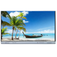 Layar Sentuh Interaktif Panel Datar Android LCD TV Monitor Ukuran Besar 98 Inci EDLA Terlaris 2024 dengan Antarmuka USB