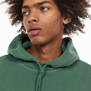 Sweat à capuche basique en molleton épais 100 % coton pour homme, chaud, avec poche, broderie personnalisée, hiver, fabriqué au Pakistan, haute qualité - Product Image 6