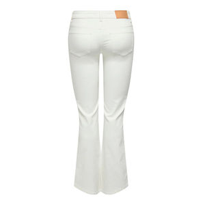 Pantalones Acampanados de Cintura Alta para Mujer 2026, Vaqueros Blancos de Marca con Efecto Campana, Elásticos, Técnica Lavada, Tallas Grandes, Bolsillos Sexys - Product Image 4