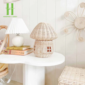 Article artisanal indispensable : Décoration élégante en rotin tressé au design moderne pour chambre d'enfant, salon et crèche - Rotin 2026 - Product Image 6