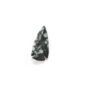 Puntas de flecha de obsidiana natural con forma de copo de nieve, puntas de flecha de jaspe elegante curativas, gemas de cristal para mayoristas - Product Image 3