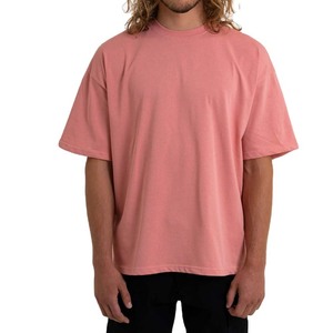 Camisetas de Verano para Hombre, de Poliéster/Algodón Grueso, con Logotipo Personalizado, Lisas, Holgadas, Transpirables, de Manga Corta - Product Image 6