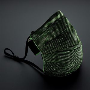 Masque LED 7 couleurs pour Halloween, masques de fête costumés lumineux, costume d'Halloween avec masque LED - Product Image 3