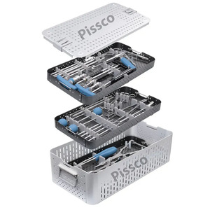 PISSCO Juego de Instrumentos Ortopédicos para Puente, Instrumentos del Sistema de Puente Ortopédico, Juego de Instrumentos Quirúrgicos Ortopédicos para Puente - Product Image 1