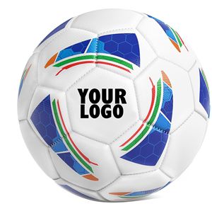 Ballon de football en PVC avec logo personnalisé, modèle NQS-FBS-313, 0,4-0,45 kg, toutes tailles, cousu à la machine/à la main, résistant à l'usure, multicolore, pour extérieur - Product Image 3