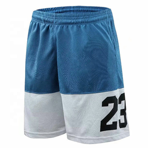 Shorts de basket-ball roses et blancs pour femmes avec le numéro 23 imprimé, taille élastique, respirant, en polyester, vêtements de sport d'été - Product Image 3