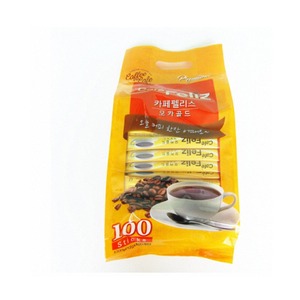 [Feliz Group] Café Feliz Mocha Gold Americano Café instantané sucré 3-en-1 Poudre de café coréenne 1200g - Product Image 2