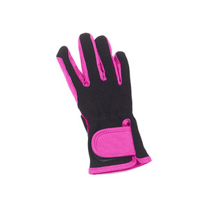 Gants noirs à doigts entiers unisexes en polyester respirant pour le cyclisme, à enfiler, pour l'été - Product Image 5