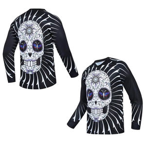 Maillot de course hiver MX tout-terrain personnalisé avec logo et design sur mesure pour moto et auto - Product Image 3