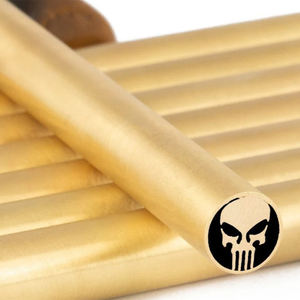 Alfileres de cuchillo de mosaico de latón al por mayor de alta calidad, de tamaño personalizable para la fabricación de herramientas de bricolaje cuchillos de hoja, soporte OEM - Product Image 1