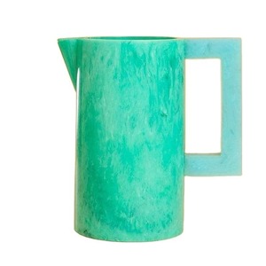 Wholesale Supply Resin Jug with Unique Artistic Design Handmade Decorative Drink Pitcher for <b>Table</b> Display Available For Sale - Product Image 1