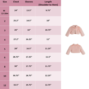 Veste en fausse fourrure rose pour enfants personnalisable, chaude et confortable, manteau en fourrure d'hiver pour filles - Product Image 5