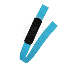 Wearspot International Factory Made Heavy Lifting Exercise Deadlift <b>Straps</b> For Gym Solid Color Body Building Made in Pakistan - Product Image 3