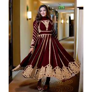 Vestidos de noche con hermoso trabajo de secuencia de bordado que incluye un vestido Dupatta - Product Image 2