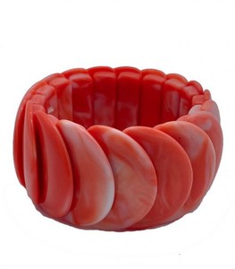 Bracelet en résine acrylique fait main, perles colorées, design de haute qualité, unisexe, bijoux fantaisie tendance, pour mariage, fête, femme - Product Image 3