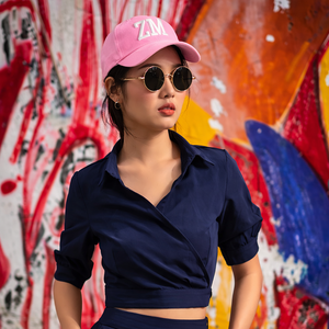 Hat Manufacturer Custom Fashion Unisex Embroidery logo 6 Panel Curve Brim Fitted Baseball Cap Made in Bangladesh - Product Image 4