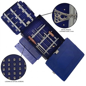 Sistema Quirúrgico IJRAK para Radio Distal, Placa Volar de Ángulo Variable de 2.7mm, Juego de Instrumentos con Tornillos |   39 piezas |   Autoclavable y Reutilizable |   CE - Product Image 1