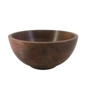 Tazón de Madera Rústica de Primera Calidad para Servir Sopa de Arroz con Servidor, Tazón de Madera de Acacia Hecho a Mano para Servir la Cena o el Almuerzo - Product Image 5
